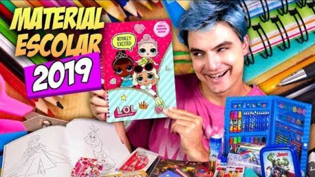 Видео MEU MATERIAL ESCOLAR - 2019 - Felipe Neto [+10] на русском