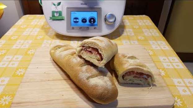 Video Filoncini di pane ripieni per bimby TM6 TM5 TM31 po polsku