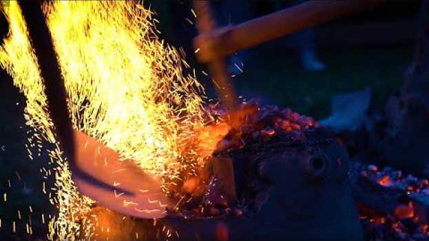 Video Eisen herstellen wie vor 1200 Jahren en français