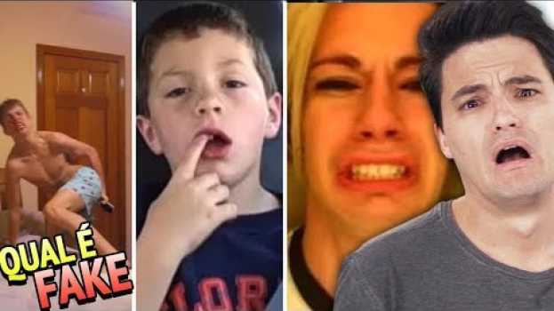 Video Vídeos virais que você não sabia que são FAKE! [+10] in English