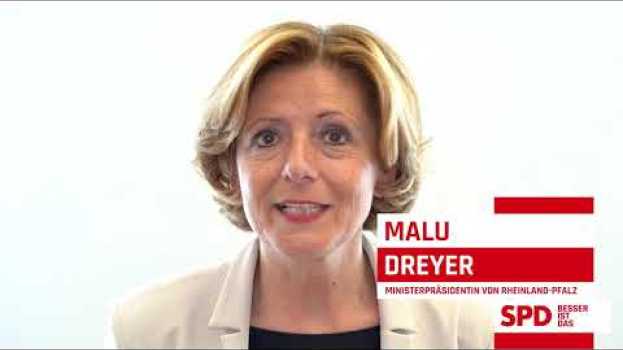 Видео Malu Dreyer wirbt für Thomas Losse-Müller und die Vor-Ort-für-Dich-Kraft на русском