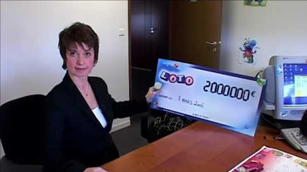 Видео Millionnaire du LOTO : le jour où tout a basculé на русском
