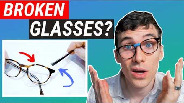 Video How to Fix Broken Glasses at HOME - (and Adjust Them Too) em português