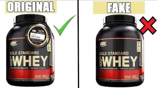 Video ПРОТЕИН WHEY GOLD STANDARD Как Отличить Оригинал от Подделки in English