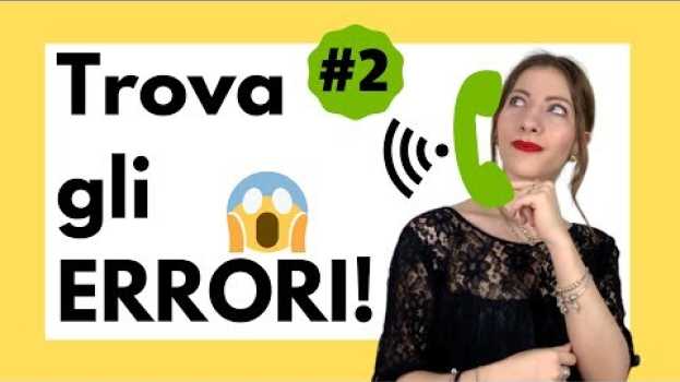 Video Impara l’italiano in pochi minuti: TROVA gli ERRORI nella FRASE! Esercizio di Italiano per Tutti! 😎   türkçe