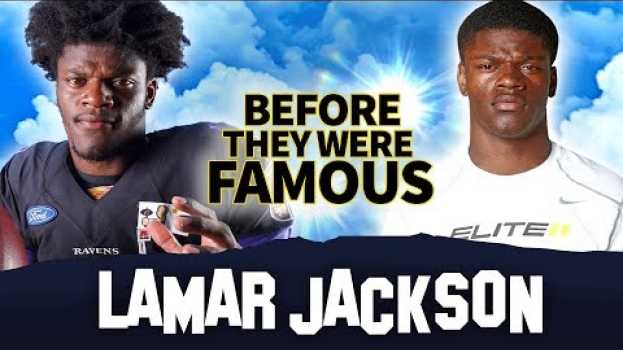 Video Lamar Jackson | Before They Were Famous | Baltimore Ravens QB Biography en español