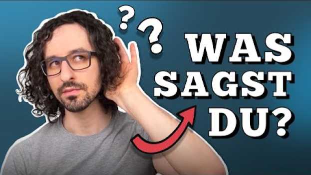 Видео 5 Tipps, um Muttersprachler SOFORT besser zu VERSTEHEN (sogar wenn sie schnell sprechen) на русском