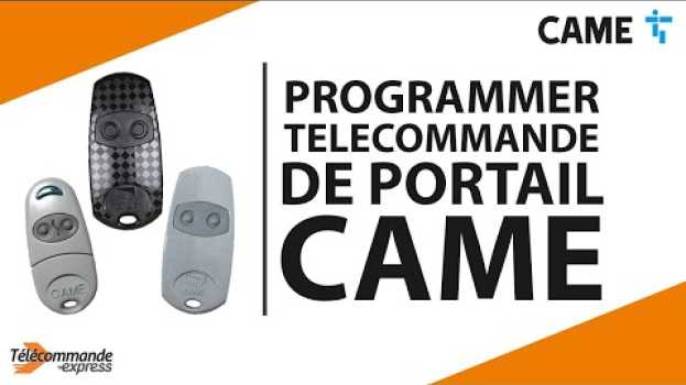 Video Comment programmer une télécommande de portail CAME po polsku