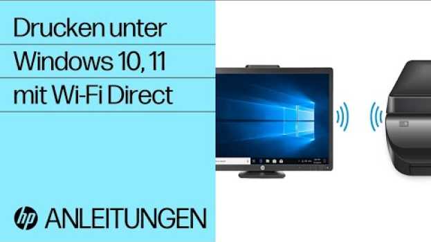 Video Drucken unter Windows 10, 11 mit Wi-Fi Direct | HP Drucker | @HPSupport po polsku