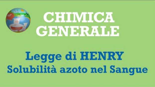 Видео Legge di Henry. Solubilità dell'azoto nel sangue nelle immersioni con le bombole. на русском