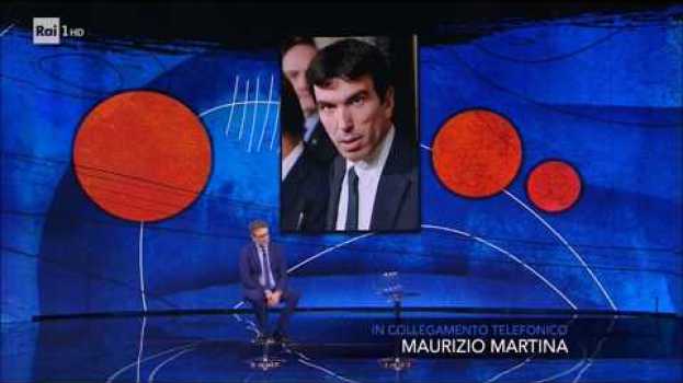 Video Maurizio Martina al telefono con Fabio Fabio a Che Tempo Che Fa, Rai 1 en español