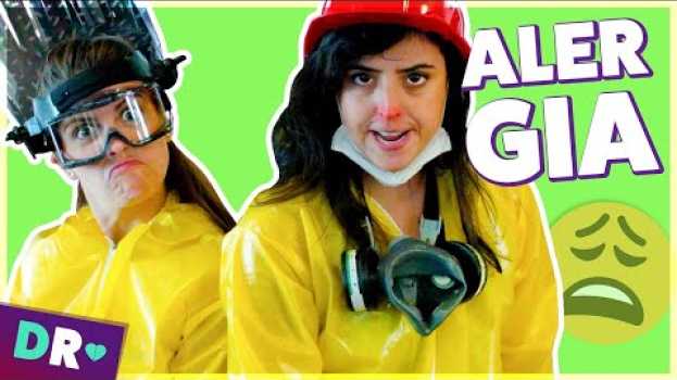 Video ALÉRGICOS sendo ALÉRGICOS: tipos de pessoas com ALERGIA e as emoções de um nariz vermelho 🤧 su italiano