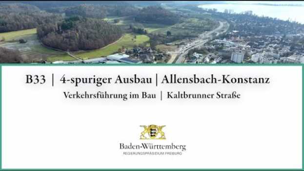 Video Ausbau der B 33 Allensbach: So läuft der Bau im Bereich der Kaltbrunner Straße su italiano