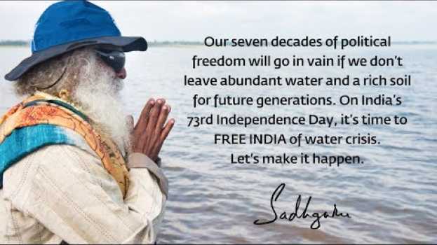Video Independence Day Message from Sadhguru I  2019 su italiano