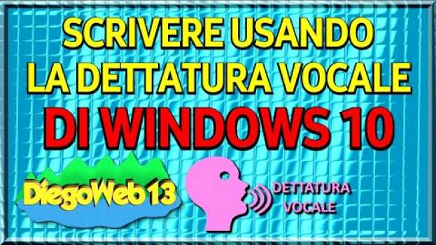 Video SCRIVERE usando la DETTATURA VOCALE di Windows 10 po polsku
