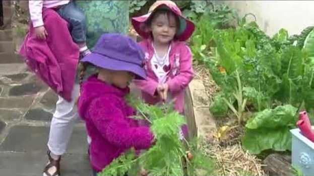 Video Connecting with practice: Enjoying the vegetable garden en français