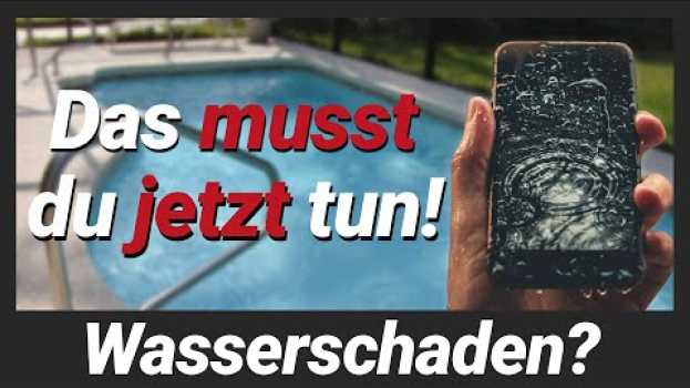 Video iPhone ins Wasser gefallen? Handy Wasserschaden reparieren! po polsku