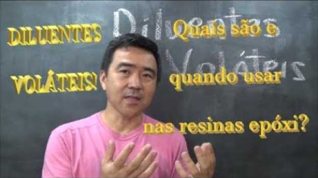 Видео Diluentes Voláteis! Quais são e quando usar nas resinas epóxi? на русском