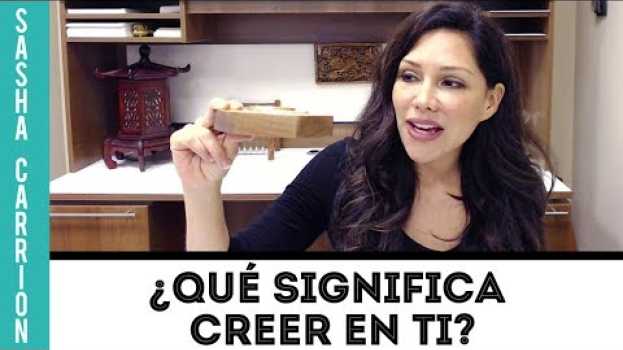 Video ¿Qué significa CREER en ti mismo? su italiano