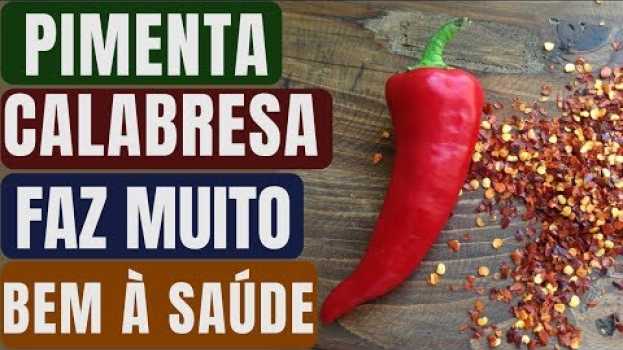 Video Se Você comer Pimenta Calabresa Todo Dia, Isso vai Acontecer com Você! | Naturalmente Saudável   türkçe
