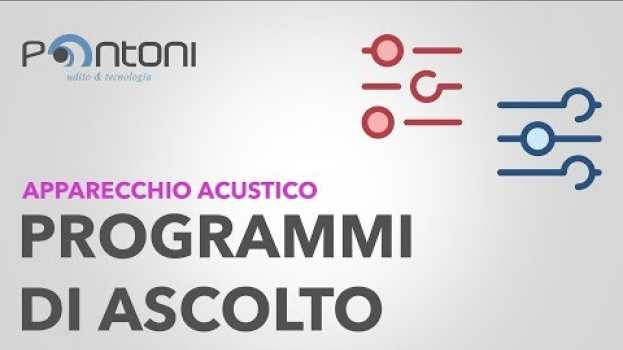 Video Come migliorare la comprensione delle parole grazie ai programmi di ascolto [apparecchi acustici] auf Deutsch