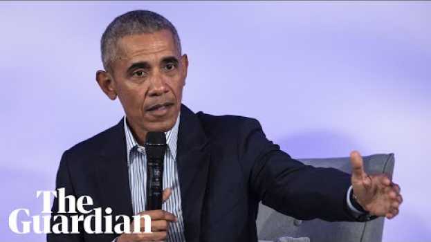 Video Barack Obama takes on 'woke' call-out culture: 'That's not activism' en español