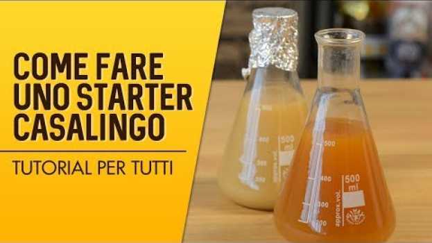 Video Come fare uno Starter casalingo | Tutorial per tutti 🍺 po polsku