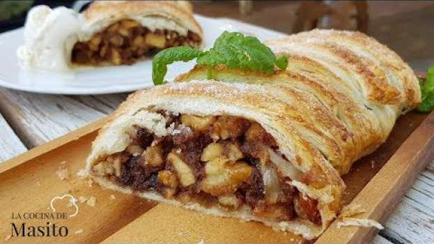 Video Strudel de manzana  con hojaldre, facil, rapido y muy rico su italiano