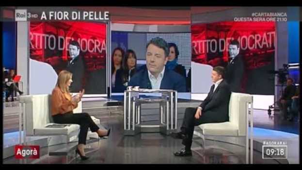 Video Renzi ad Agorà: ecco come siamo cambiati dopo il 4 Dicembre auf Deutsch