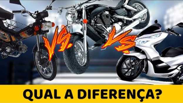 Video QUAL A DIFERENÇA ENTRE MOTOCICLETA, MOTONETA E CICLOMOTOR?   türkçe