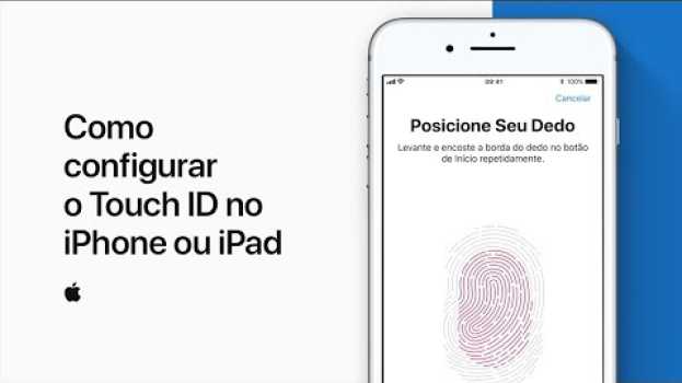 Video Como configurar o Touch ID no iPhone ou iPad – Suporte da Apple en español