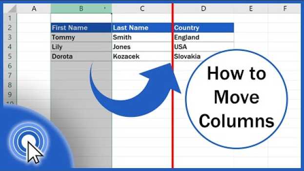 Video How to Move Columns in Excel (The Easiest Way)   türkçe