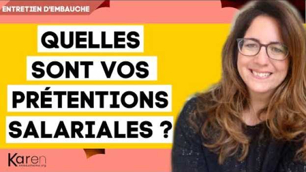 Video QUELLES SONT VOS PRÉTENTIONS SALARIALES ? Exemple Réponse in English
