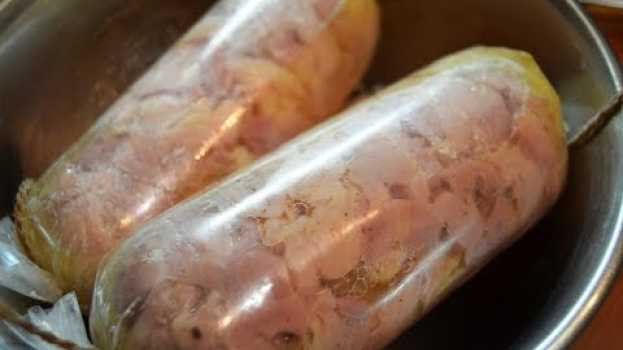 Video Как сделать колбасу. Настоящую, но просто. Новичкам/How to make sausage   türkçe