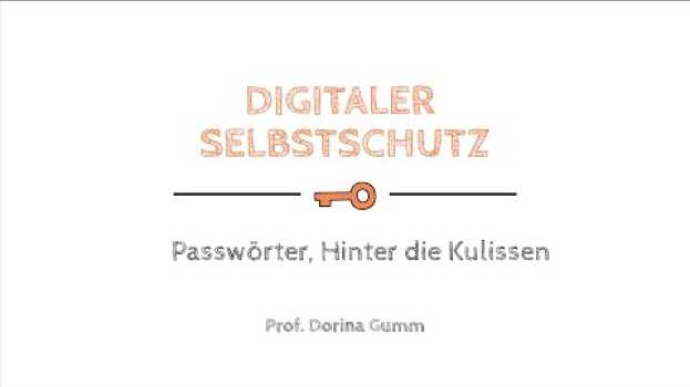 Video Digitaler Selbstschutz: Passwörter, Hinter die Kulissen en español