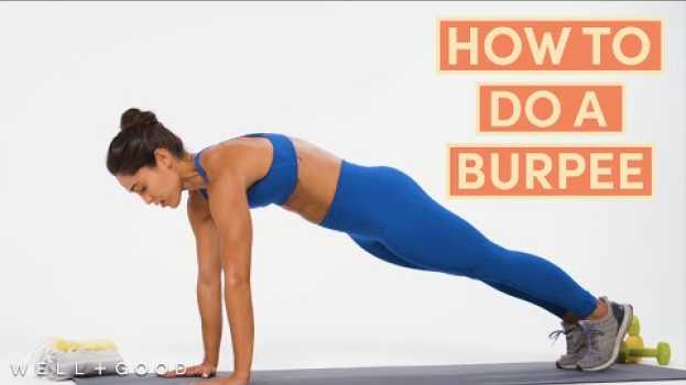 Video How To Do A Burpee | The Right Way | Well+Good auf Deutsch