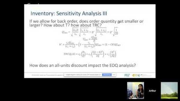 Video EOQ with All Unit Discount   türkçe