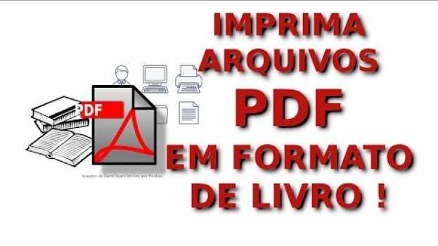 Video Como imprimir PDF em formato de livro!   türkçe