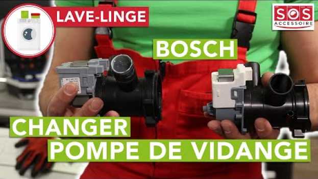 Video Ma machine à laver ne se vide plus : comment changer la pompe de vidange ?   türkçe
