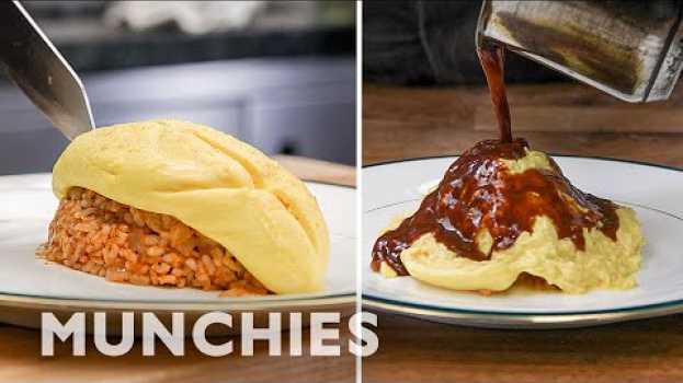 Video How To Make Omurice - A Japanese Rice Omelette su italiano