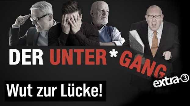Video Gendergerechte Sprache: Wut zur Lücke | extra 3 | NDR en español