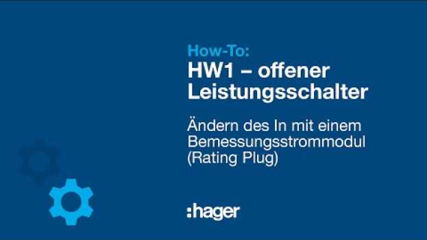 Видео How-to offener Leistungsschalter HW1: Ändern des In mit einem Bemessungsstrommodul (Rating Plug) на русском