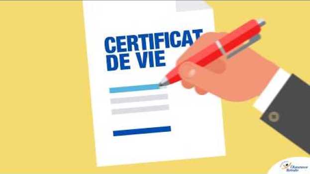 Video Comment transmettre mon certificat de vie ? su italiano