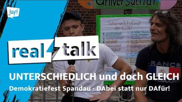Video Unterschiedlich und doch gleich" | DIstanzlotsen | jup! RealTalk em português