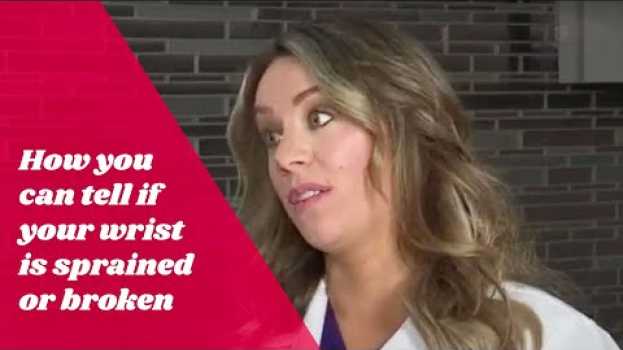 Video How can you tell if your wrist is sprained or broken? po polsku