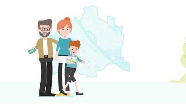 Video Wien ist eine Stadt des Zu-Fuß-Gehens in English