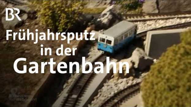 Video Im Land der Modelleisenbahn: Herr Schneider und seine Gartenbahn | Schwaben & Altbayern | BR in English