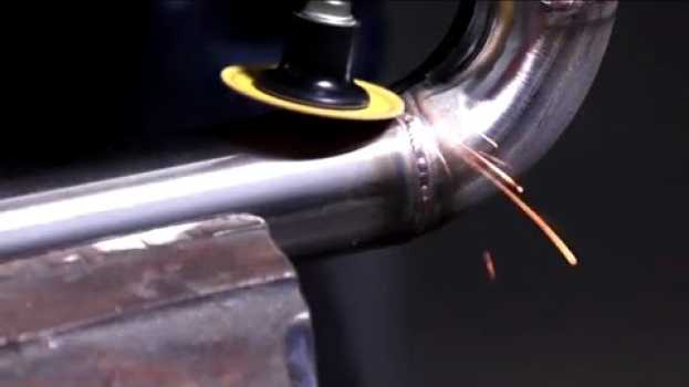 Video Weld Removal and Finishing with the Norton Mini Angle Grinder   türkçe