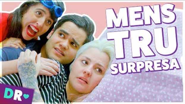 Video QUANDO A MENSTRUAÇÃO PEGA DE SURPRESA 😱 Menstru na escola e menstru desregulada ft Talitah Sampaio in English