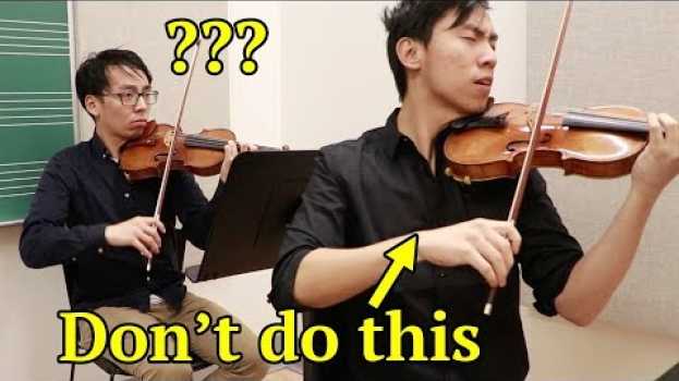 Video How NOT to be a Concertmaster en español